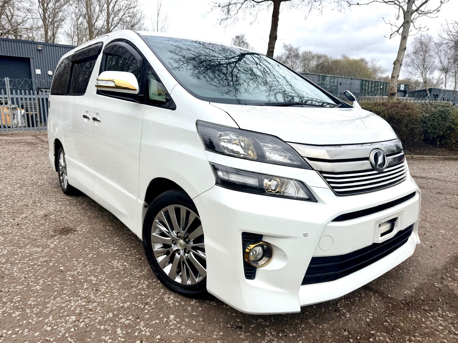 2014 TOYOTA VELLFIRE FRESH IMPORT GOLDEN EYE 11 3.5 V6 AUTO 7 SEATS MPV 4/B GRADE LOW MILES ULEZ