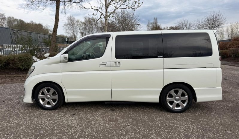 2007 NISSAN ELGRAND FRESH IMPORT HIGHWAY STAR AUTO 8 SEATS MPV 4 GRADE ULEZ full