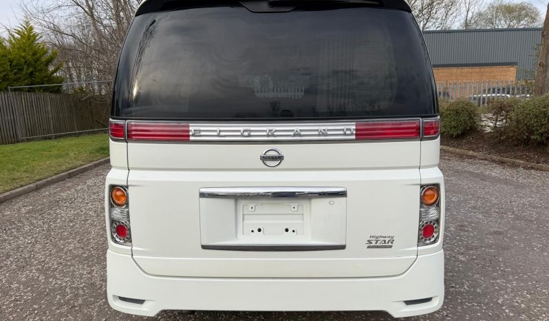 2007 NISSAN ELGRAND FRESH IMPORT HIGHWAY STAR AUTO 8 SEATS MPV 4 GRADE ULEZ full