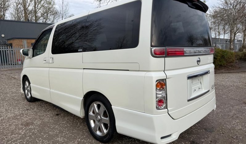 2007 NISSAN ELGRAND FRESH IMPORT HIGHWAY STAR AUTO 8 SEATS MPV 4 GRADE ULEZ full