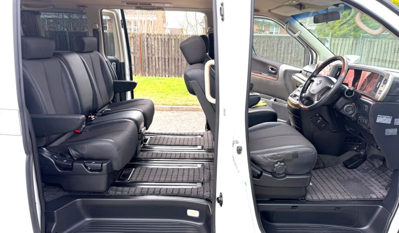 2007 NISSAN ELGRAND FRESH IMPORT HIGHWAY STAR AUTO 8 SEATS MPV 4 GRADE ULEZ full
