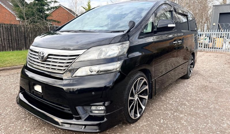 2010 TOYOTA VELLFIRE FRESH IMPORT Z PLATINUM 2.4 AUTO 7 SEATS MPV ELECTRIC BOOT 4/B GRADE ULEZ full