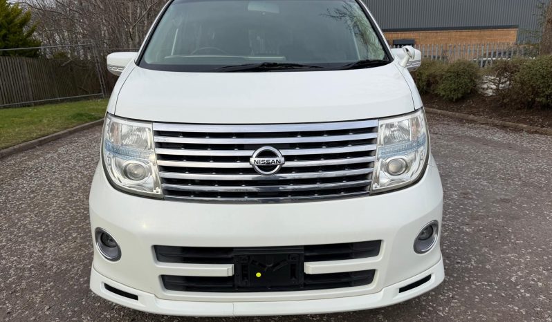 2007 NISSAN ELGRAND FRESH IMPORT HIGHWAY STAR AUTO 8 SEATS MPV 4 GRADE ULEZ full