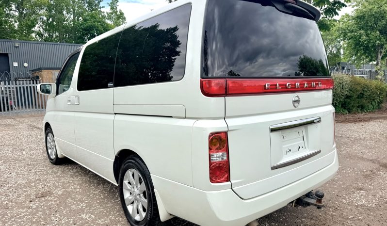 2006 NISSAN ELGRAND FRESH IMPORT 4WD AUTO 8 SEATS MPV TOW BAR 4/B GRADE ULEZ full
