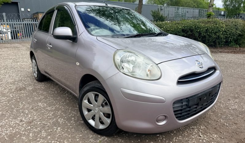 2012 NISSAN MICRA ( MARCH ) FRESH IMPORT 1.2 AUTO 5 DOORS PETROL APPLE CAR PLAY 4 GRADE ULEZ full