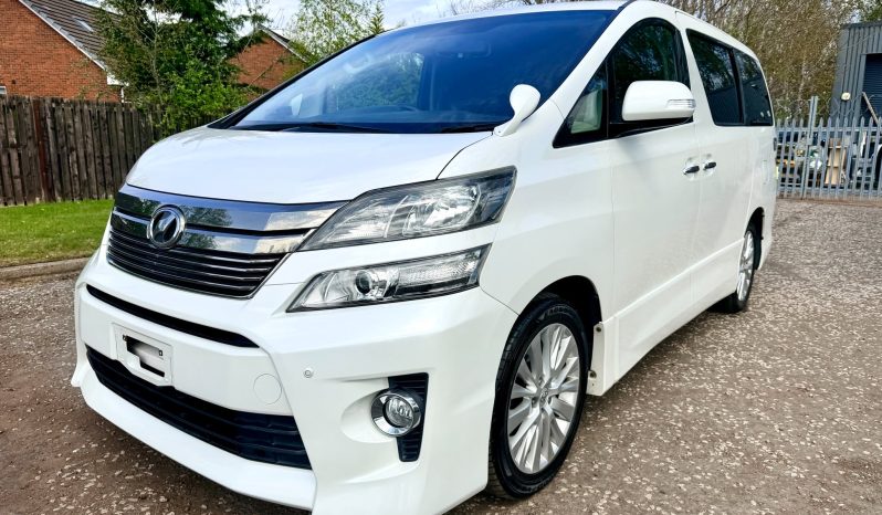 2013 TOYOTA VELLFIRE FRESH IMPORT Z PLATINUM 2.4 AUTO 7 SEATS MPV 4.5/B GRADE CRUISE CONTROL full