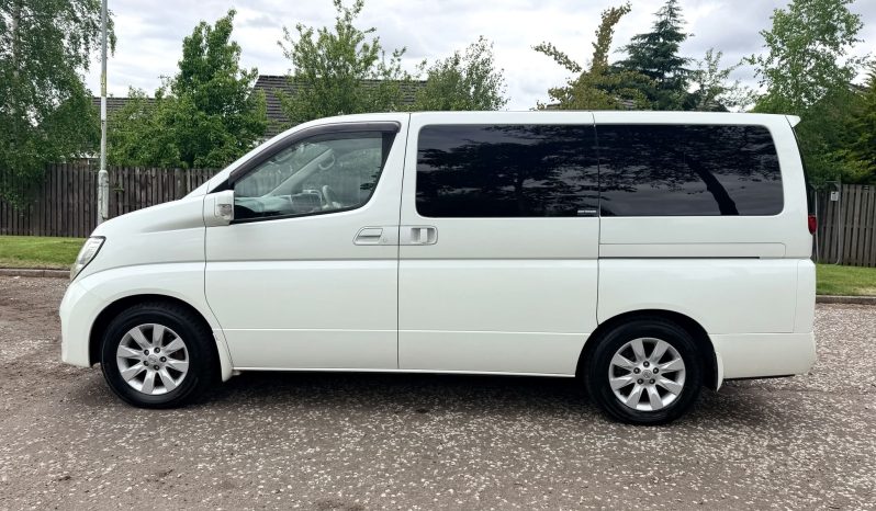 2006 NISSAN ELGRAND FRESH IMPORT 4WD AUTO 8 SEATS MPV TOW BAR 4/B GRADE ULEZ full