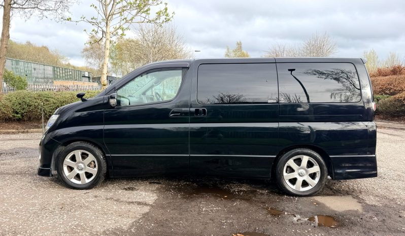 2007 FRESH IMPORT NISSAN ELGRAND HIGHWAY STAR FRESH IMPORT AUTO 8 SEATS MPV  4/B GRADE ULEZ full