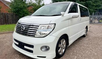 2007 FRESH IMPORT NISSAN ELGRAND HIGHWAY STAR FRESH IMPORT AUTO 8 SEATS MPV 4 GRADE ULEZ full