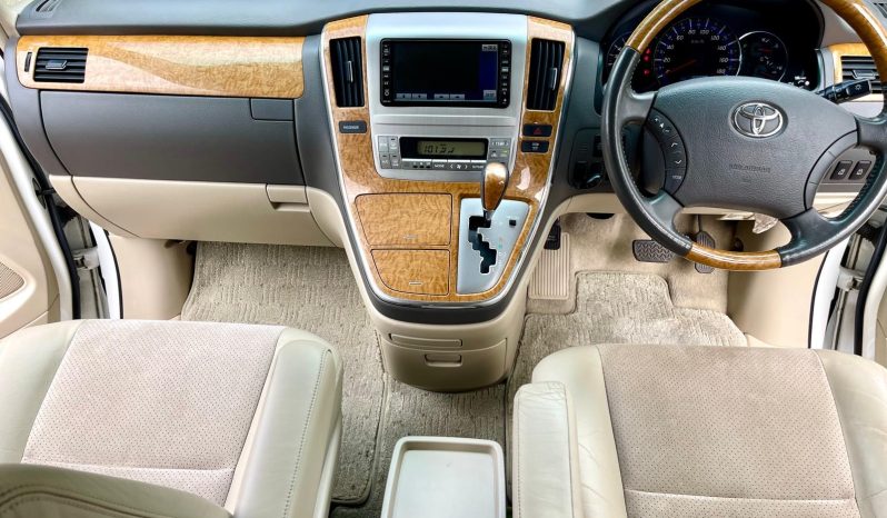 2007 TOYOTA ALPHARD FRESH IMPORT AS PREMIUM 2.4 AUTO 8 SEATS MPV PETROL ULEZ 4/B GRADE full
