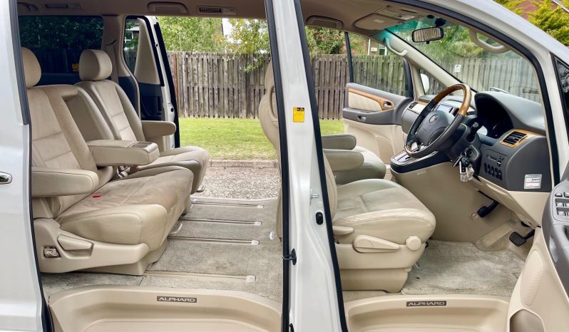 2007 TOYOTA ALPHARD FRESH IMPORT AS PREMIUM 2.4 AUTO 8 SEATS MPV PETROL ULEZ 4/B GRADE full