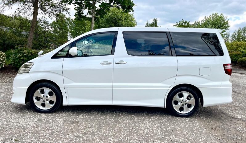 2007 TOYOTA ALPHARD FRESH IMPORT AS PREMIUM 2.4 AUTO 8 SEATS MPV PETROL ULEZ 4/B GRADE full