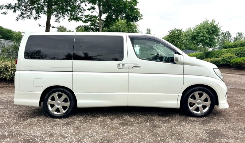 2009 FRESH IMPORT NISSAN ELGRAND HIGHWAY 3.5 V6 AUTO 8 SEAT MPV LEATHER 4 GRADE ULEZ full