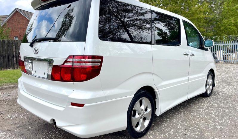 2007 TOYOTA ALPHARD FRESH IMPORT AS PREMIUM 2.4 AUTO 8 SEATS MPV PETROL ULEZ 4/B GRADE full