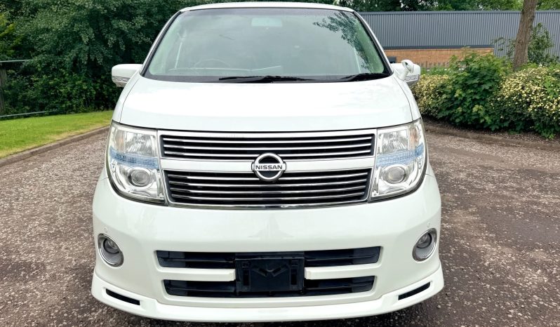 2009 FRESH IMPORT NISSAN ELGRAND HIGHWAY 3.5 V6 AUTO 8 SEAT MPV LEATHER 4 GRADE ULEZ full