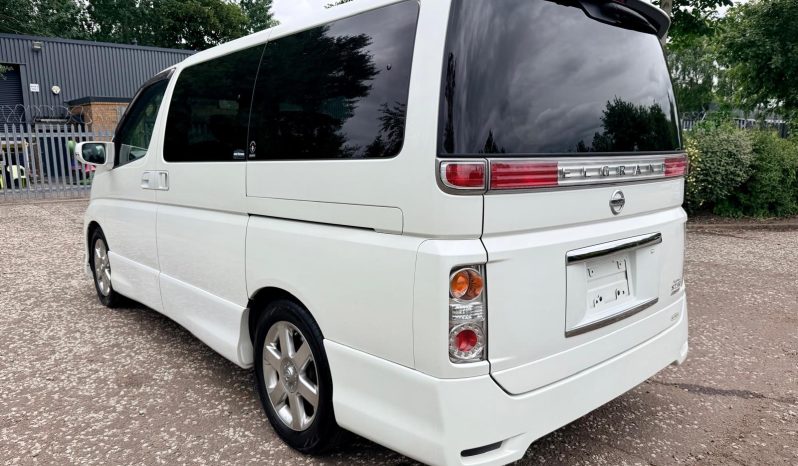 2007 FRESH IMPORT NISSAN ELGRAND HIGHWAY STAR FRESH IMPORT AUTO 8 SEATS MPV 4 GRADE ULEZ full