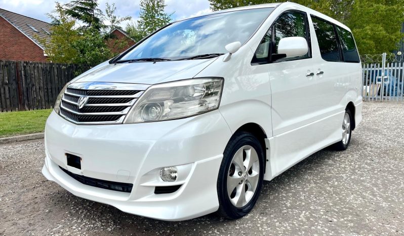 2007 TOYOTA ALPHARD FRESH IMPORT AS PREMIUM 2.4 AUTO 8 SEATS MPV PETROL ULEZ 4/B GRADE full