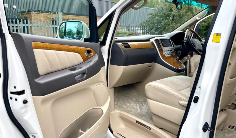2007 TOYOTA ALPHARD FRESH IMPORT AS PREMIUM 2.4 AUTO 8 SEATS MPV PETROL ULEZ 4/B GRADE full
