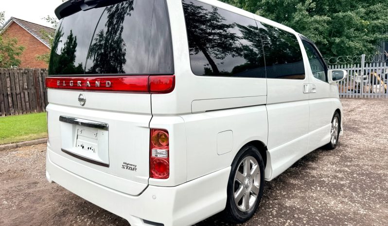 2009 FRESH IMPORT NISSAN ELGRAND HIGHWAY 3.5 V6 AUTO 8 SEAT MPV LEATHER 4 GRADE ULEZ full