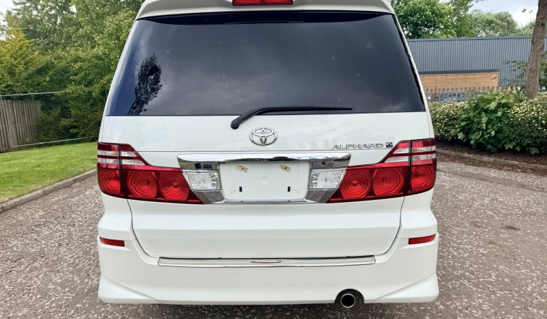 2006 TOYOTA ALPHARD FRESH IMPORT AS PREMIUM 2.4 AUTO 8 SEATS MPV PETROL ULEZ 4/B GRADE full