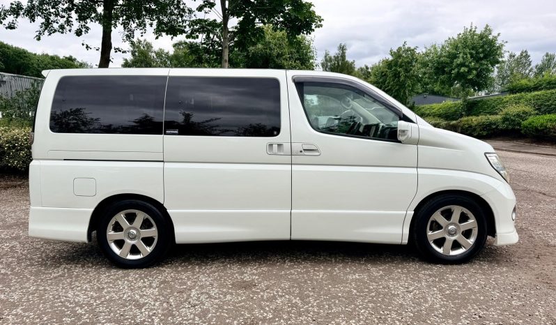 2007 FRESH IMPORT NISSAN ELGRAND HIGHWAY STAR FRESH IMPORT AUTO 8 SEATS MPV 4 GRADE ULEZ full