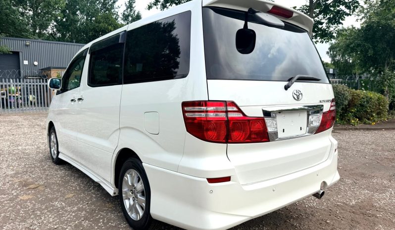 2007 TOYOTA ALPHARD FRESH IMPORT G EDITION 2.4 AUTO 8 SEATS MPV PETROL ULEZ 4/B GRADE full