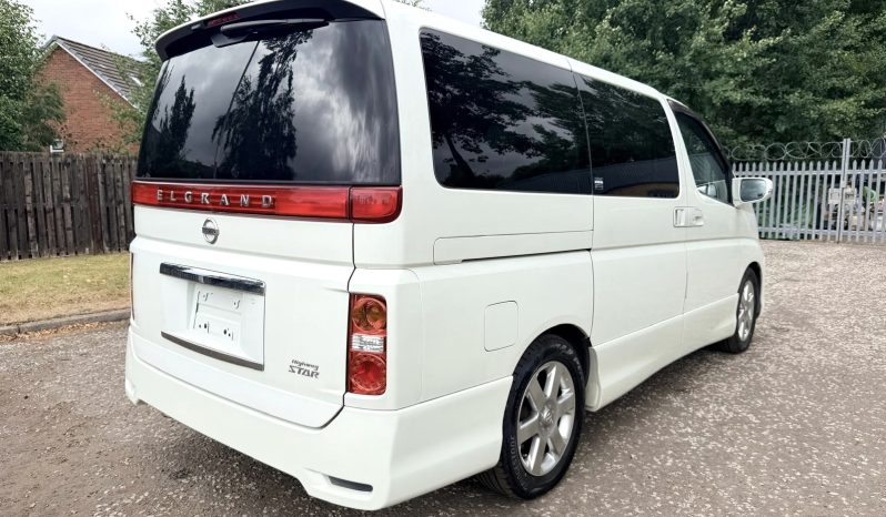 2006 NISSAN ELGRAND FRESH IMPORT 3.5 V6 AUTO 8 SEATS MPV 4/B GRADE TWIN SUNROOF full