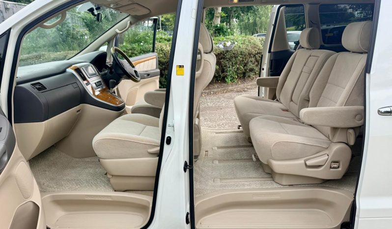 2007 TOYOTA ALPHARD FRESH IMPORT G EDITION 2.4 AUTO 8 SEATS MPV PETROL ULEZ 4/B GRADE full