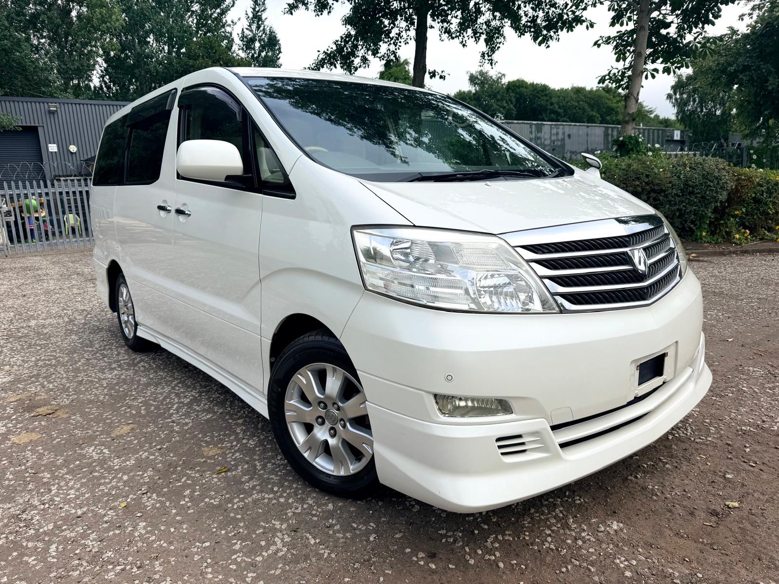 2007 TOYOTA ALPHARD FRESH IMPORT G EDITION 2.4 AUTO 8 SEATS MPV PETROL ULEZ 4/B GRADE