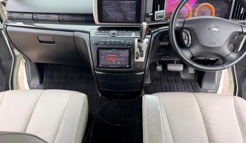 2007 NISSAN ELGRAND FRESH IMPORT HIGHWAY STAR 3.5 V6 AUTO 8 SEAT MPV GREY LEATHER 4/B GRADE ULEZ full