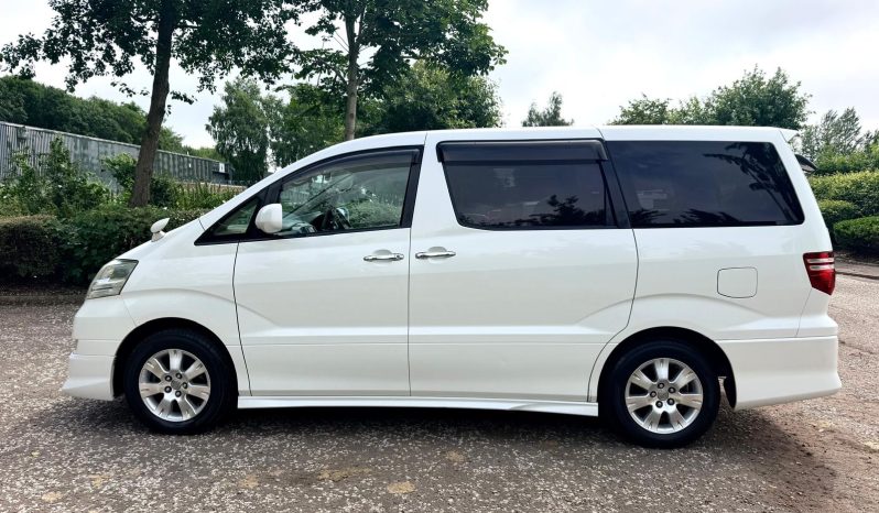 2007 TOYOTA ALPHARD FRESH IMPORT G EDITION 2.4 AUTO 8 SEATS MPV PETROL ULEZ 4/B GRADE full
