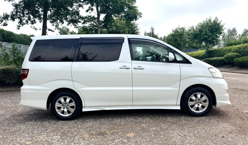 2007 TOYOTA ALPHARD FRESH IMPORT G EDITION 2.4 AUTO 8 SEATS MPV PETROL ULEZ 4/B GRADE full