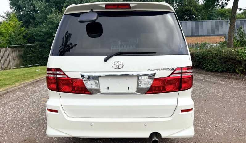 2007 TOYOTA ALPHARD FRESH IMPORT G EDITION 2.4 AUTO 8 SEATS MPV PETROL ULEZ 4/B GRADE full