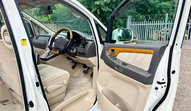 2007 TOYOTA ALPHARD FRESH IMPORT G EDITION 2.4 AUTO 8 SEATS MPV PETROL ULEZ 4/B GRADE full