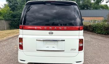 2007 NISSAN ELGRAND FRESH IMPORT HIGHWAY STAR 3.5 V6 AUTO 8 SEAT MPV GREY LEATHER 4/B GRADE ULEZ full