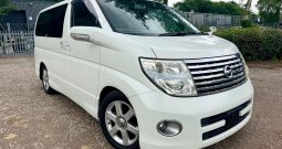 2007 NISSAN ELGRAND FRESH IMPORT HIGHWAY STAR 3.5 V6 AUTO 8 SEAT MPV GREY LEATHER 4/B GRADE ULEZ