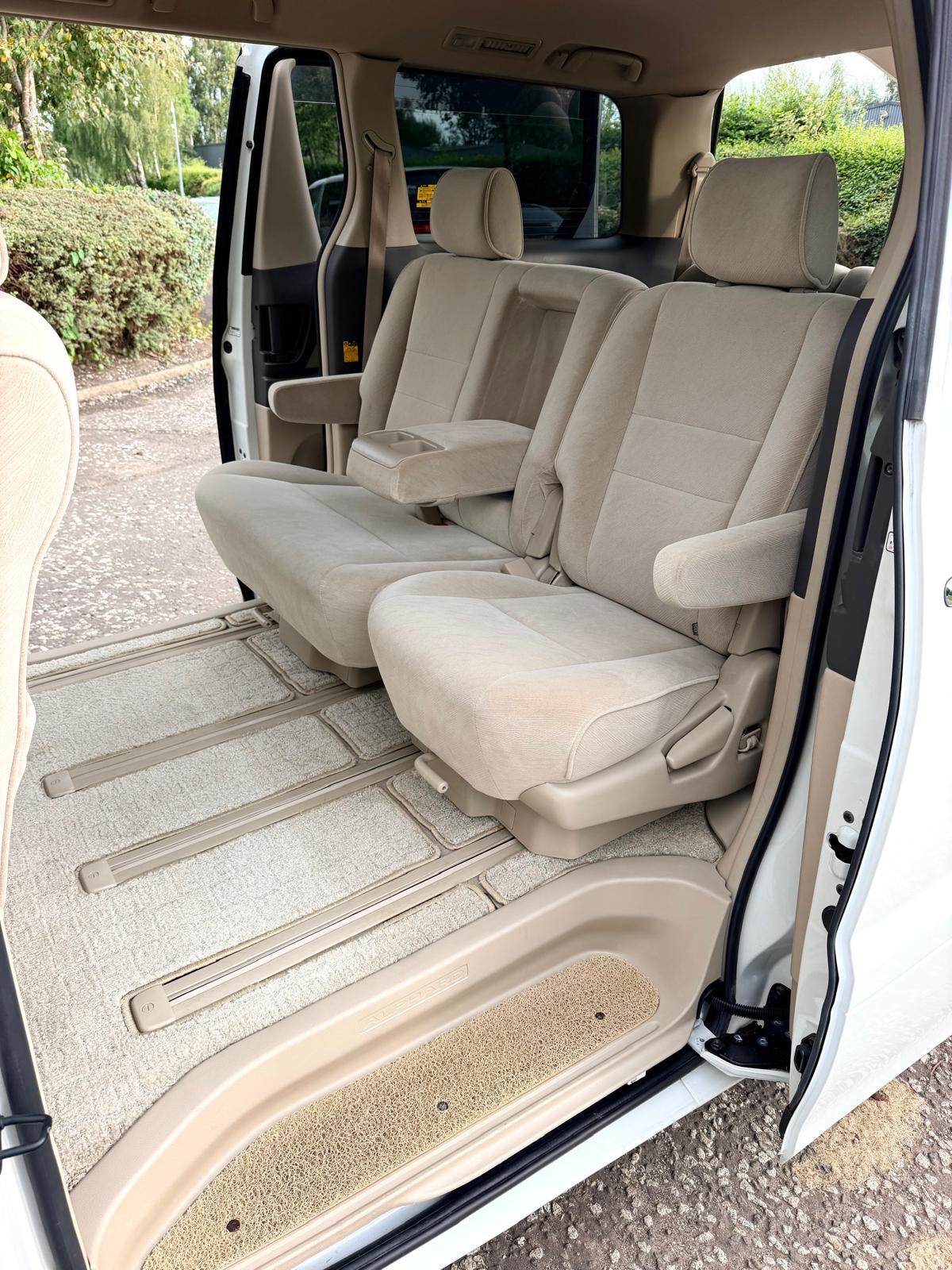 2007 TOYOTA ALPHARD FRESH IMPORT G EDITION 2.4 AUTO 8 SEATS MPV PETROL ULEZ 4/B GRADE