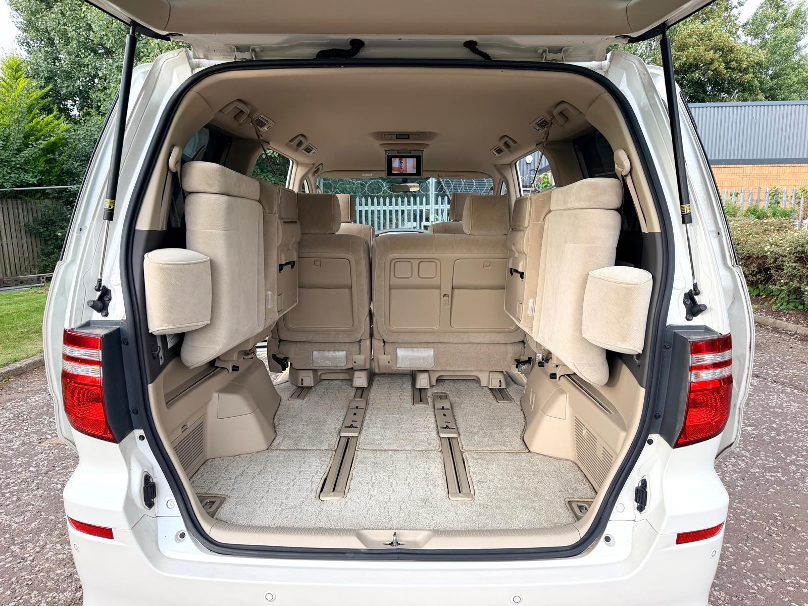 2007 TOYOTA ALPHARD FRESH IMPORT G EDITION 2.4 AUTO 8 SEATS MPV PETROL ULEZ 4/B GRADE