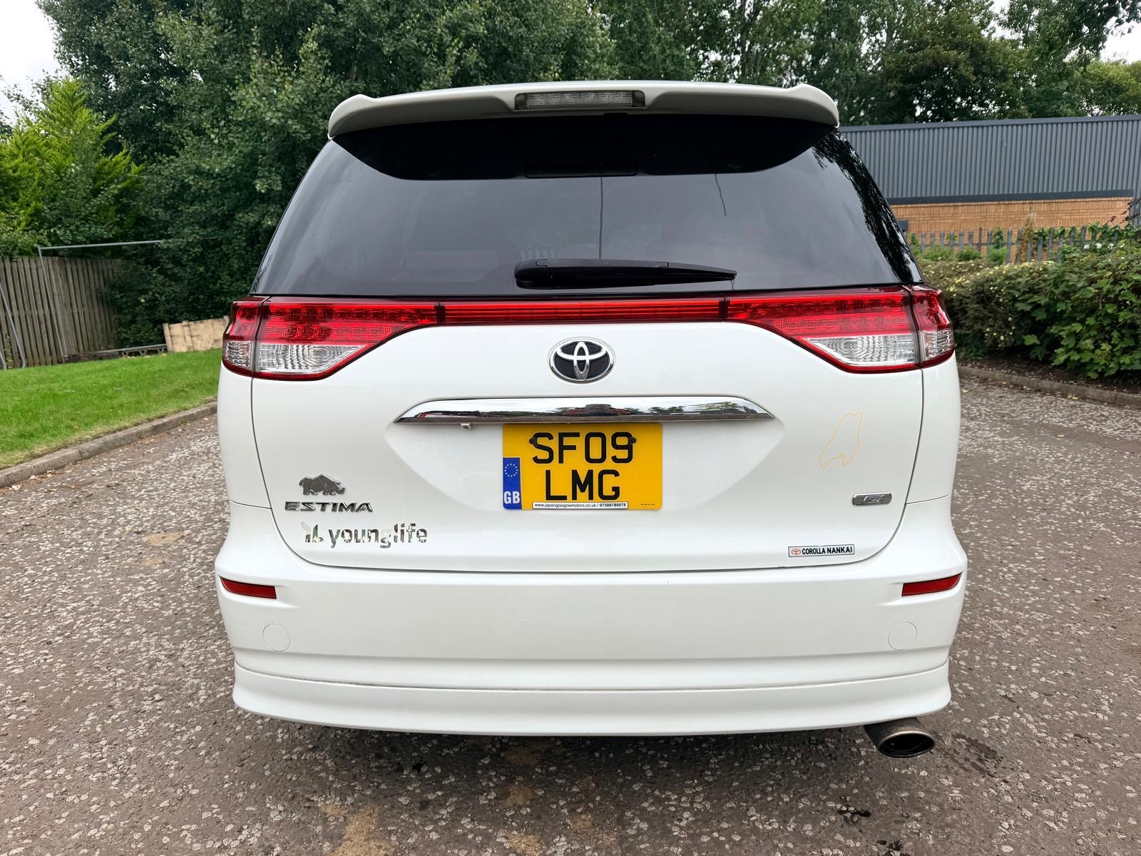2009 TOYOTA ESTIMA G EDITION 2.4 AUTO 5 DOOR PETROL MPV 7 SEATS CRUISE CONTROL HEATED SEATS
