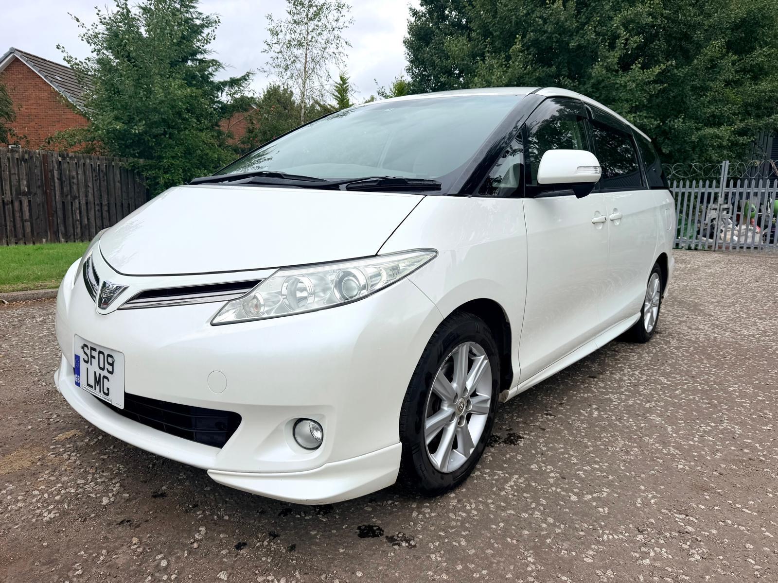 2009 TOYOTA ESTIMA G EDITION 2.4 AUTO 5 DOOR PETROL MPV 7 SEATS CRUISE CONTROL HEATED SEATS