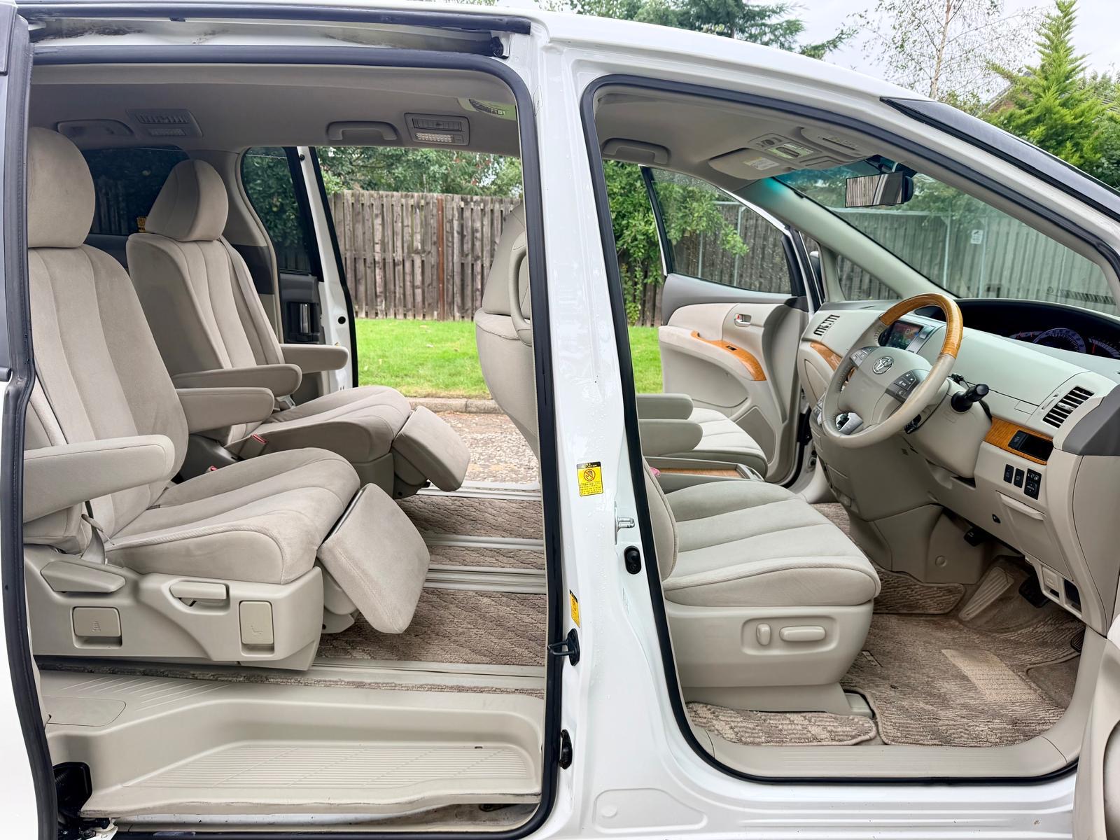 2009 TOYOTA ESTIMA G EDITION 2.4 AUTO 5 DOOR PETROL MPV 7 SEATS CRUISE CONTROL HEATED SEATS