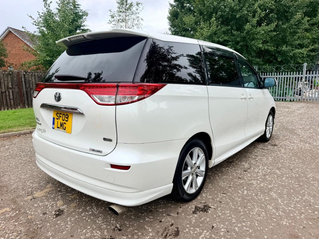 2009 TOYOTA ESTIMA G EDITION 2.4 AUTO 5 DOOR PETROL MPV 7 SEATS CRUISE CONTROL HEATED SEATS