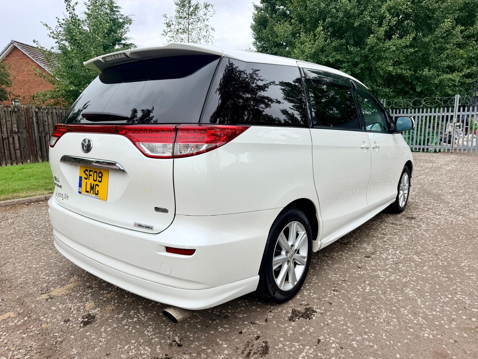2009 TOYOTA ESTIMA G EDITION 2.4 AUTO 5 DOOR PETROL MPV 7 SEATS CRUISE CONTROL HEATED SEATS