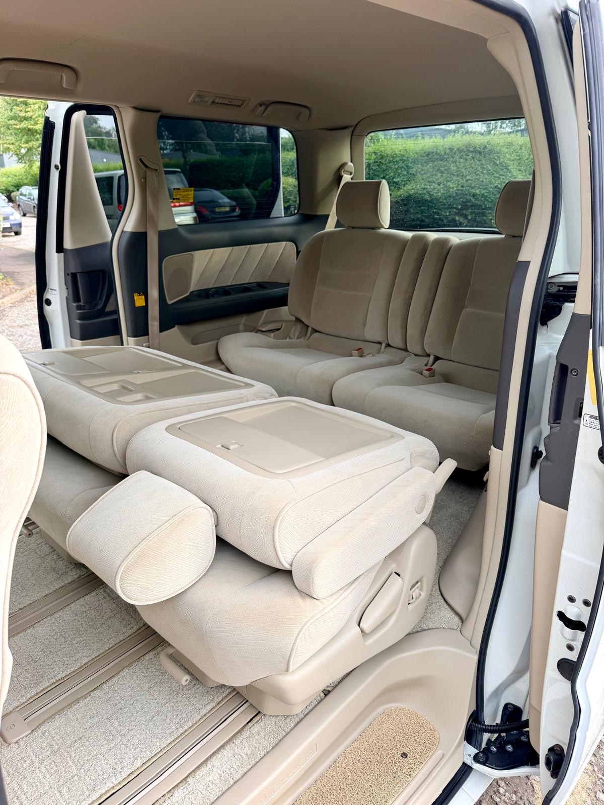 2007 TOYOTA ALPHARD FRESH IMPORT G EDITION 2.4 AUTO 8 SEATS MPV PETROL ULEZ 4/B GRADE