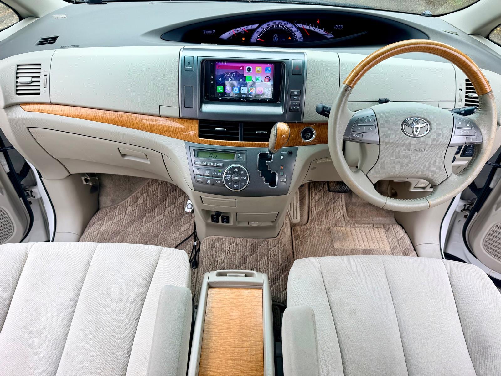 2009 TOYOTA ESTIMA G EDITION 2.4 AUTO 5 DOOR PETROL MPV 7 SEATS CRUISE CONTROL HEATED SEATS
