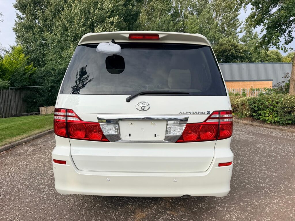2007 TOYOTA ALPHARD FRESH IMPORT G EDITION 2.4 AUTO 8 SEATS MPV PETROL ULEZ 4/B GRADE