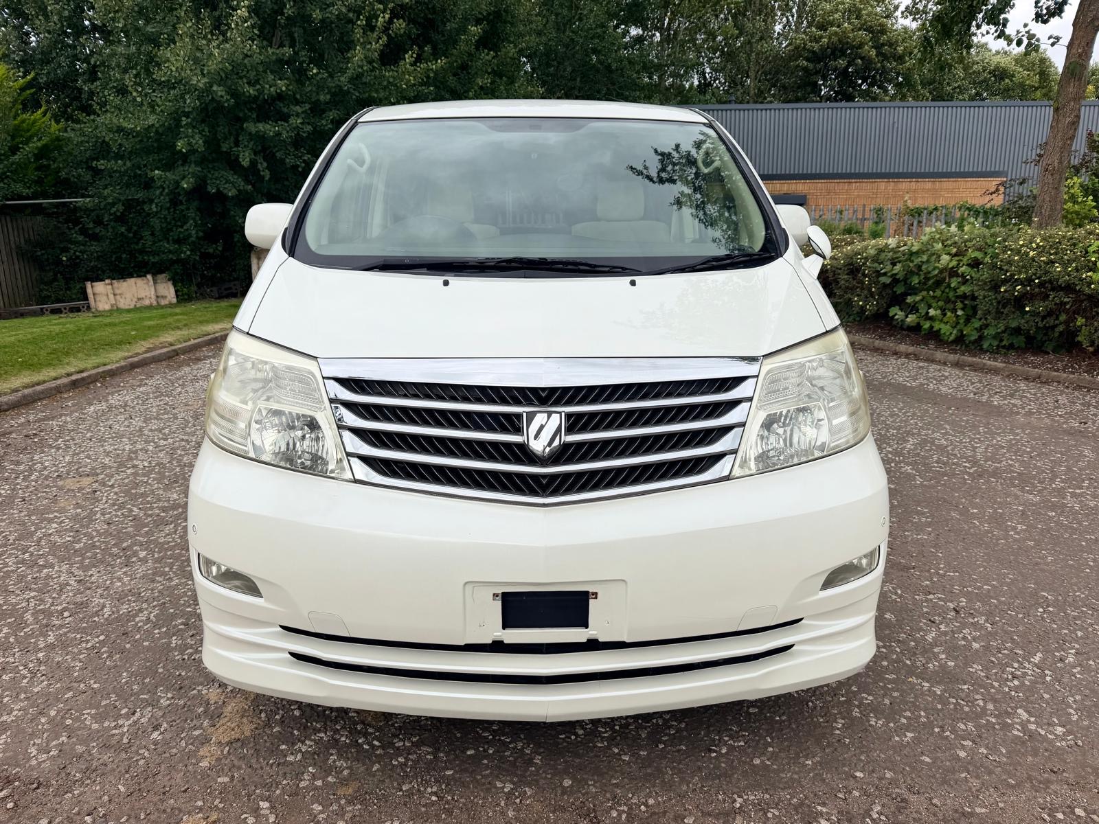 2007 TOYOTA ALPHARD FRESH IMPORT G EDITION 2.4 AUTO 8 SEATS MPV PETROL ULEZ 4/B GRADE