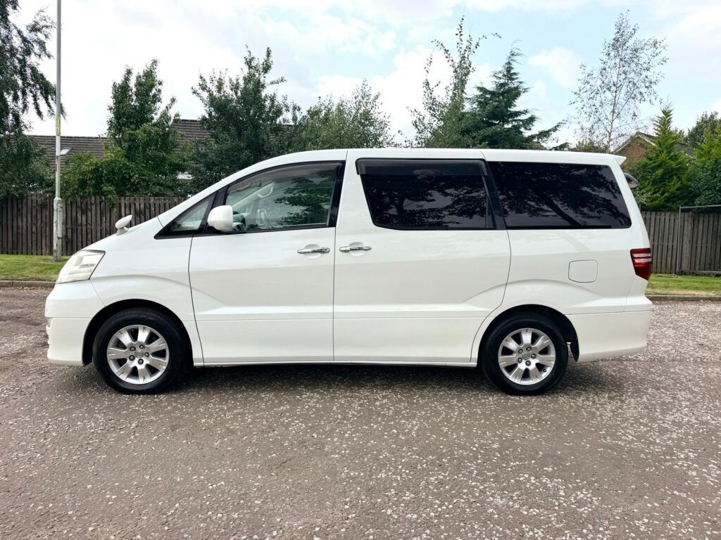 2007 TOYOTA ALPHARD FRESH IMPORT G EDITION 2.4 AUTO 8 SEATS MPV PETROL ULEZ 4/B GRADE