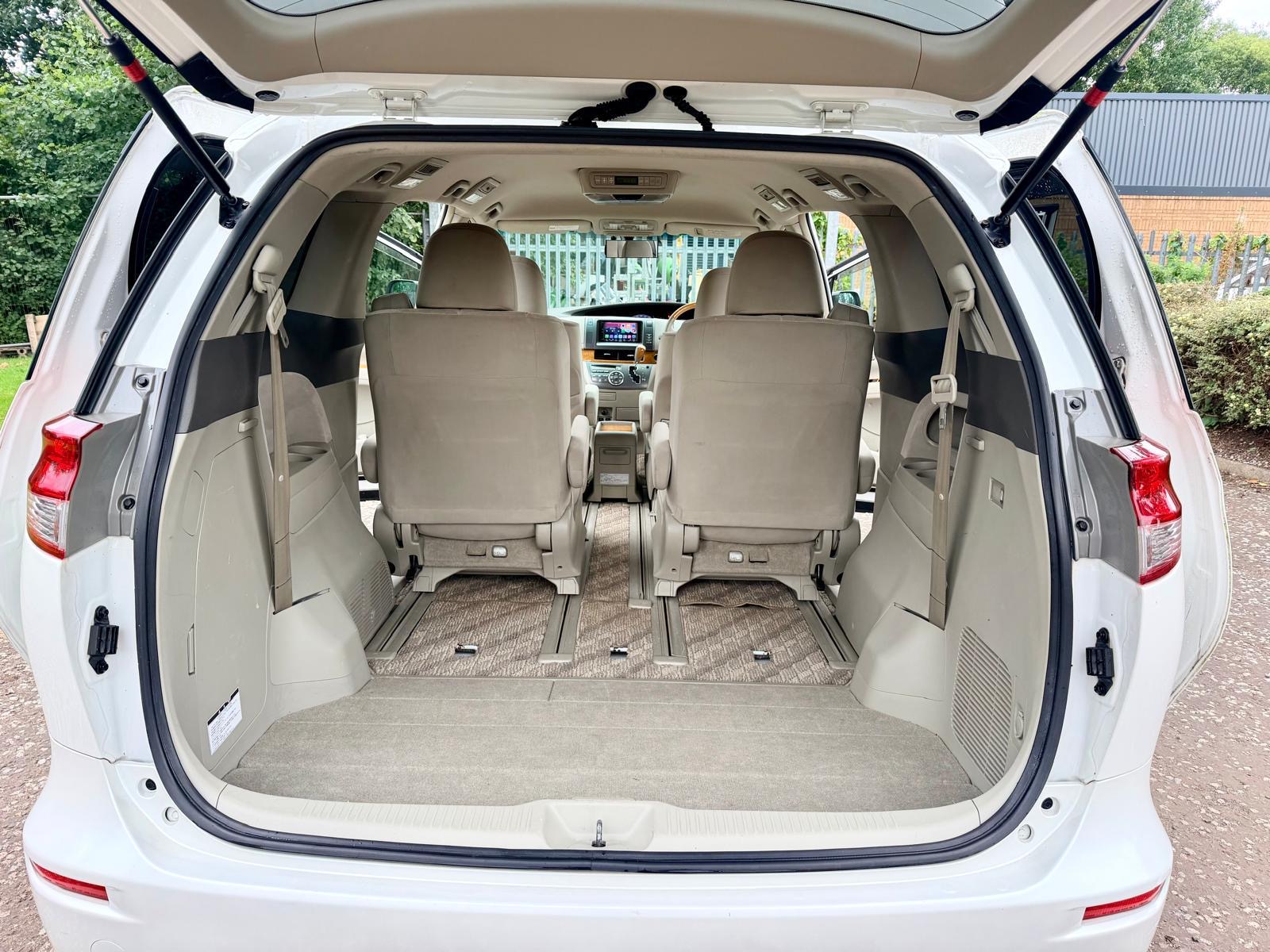 2009 TOYOTA ESTIMA G EDITION 2.4 AUTO 5 DOOR PETROL MPV 7 SEATS CRUISE CONTROL HEATED SEATS