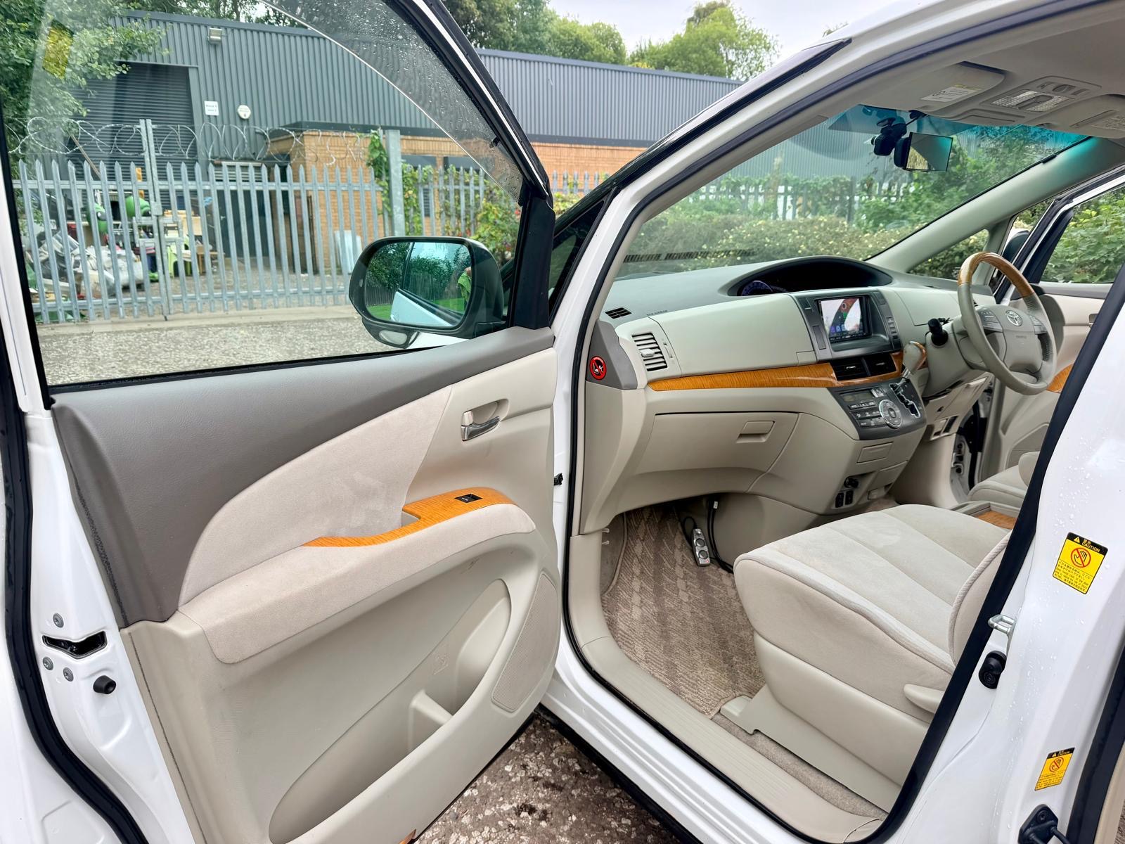2009 TOYOTA ESTIMA G EDITION 2.4 AUTO 5 DOOR PETROL MPV 7 SEATS CRUISE CONTROL HEATED SEATS